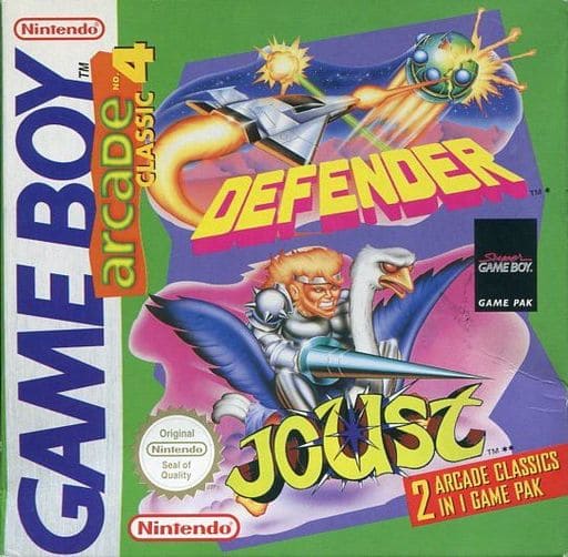 Arcade Classic No. 4：Defender／Joust
