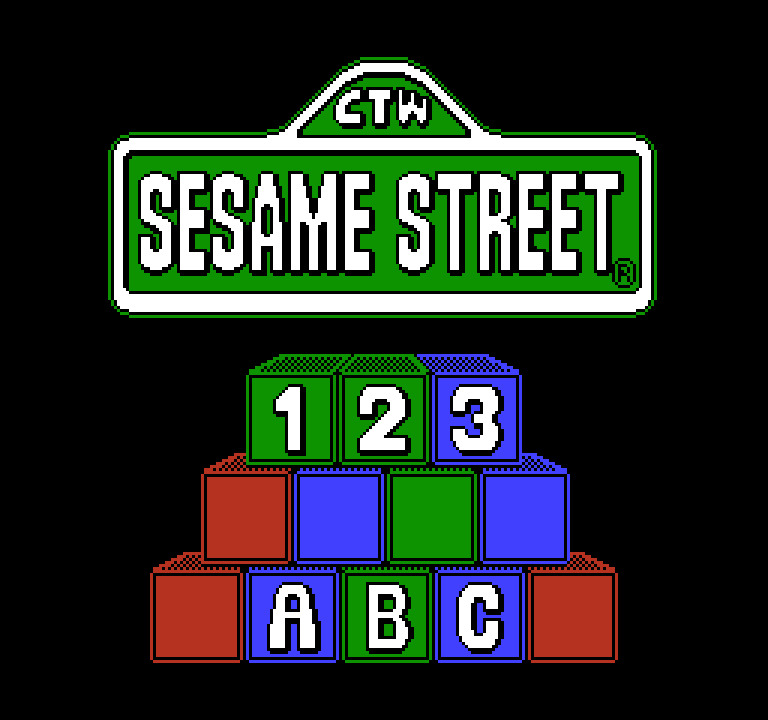 Sesame Street： A-B-C／1-2-3