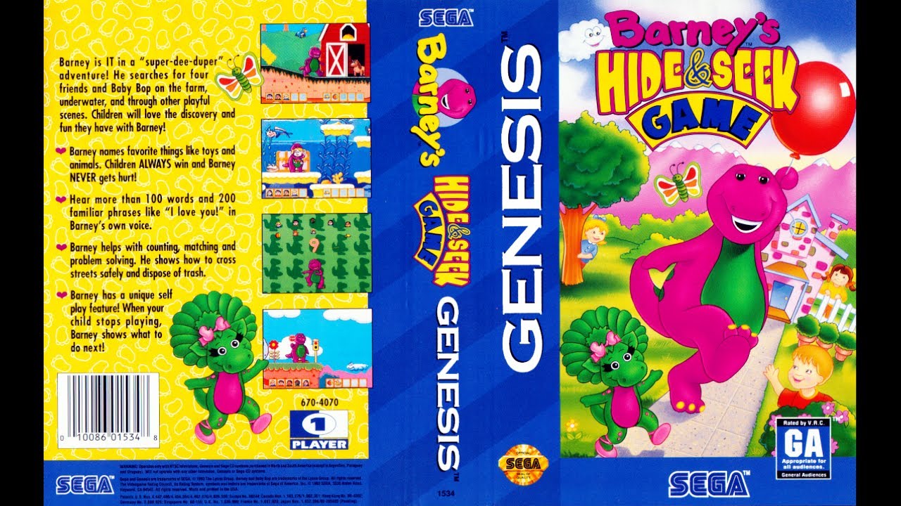 Barney's Hide & Seek Game