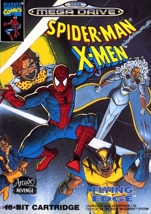 SpiderーMan and the XーMen in Arcade's Revenge