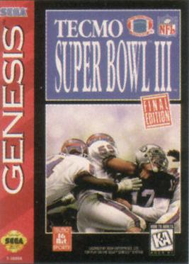Tecmo Super Bowl III： Final Edition
