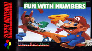 Mario's Early Years! Fun with Numbers