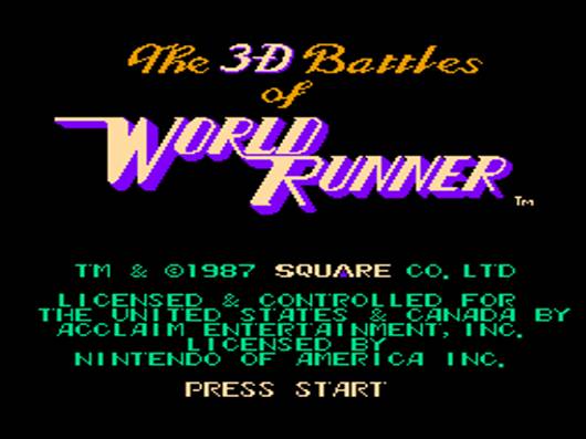 The 3-D Battles of WorldRunner
