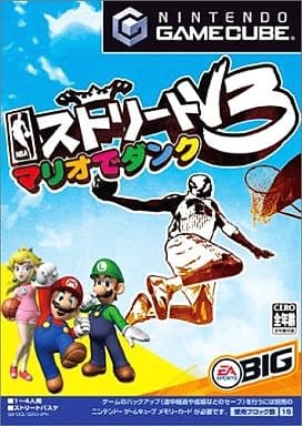 NBAストリートV3 マリオでダンク