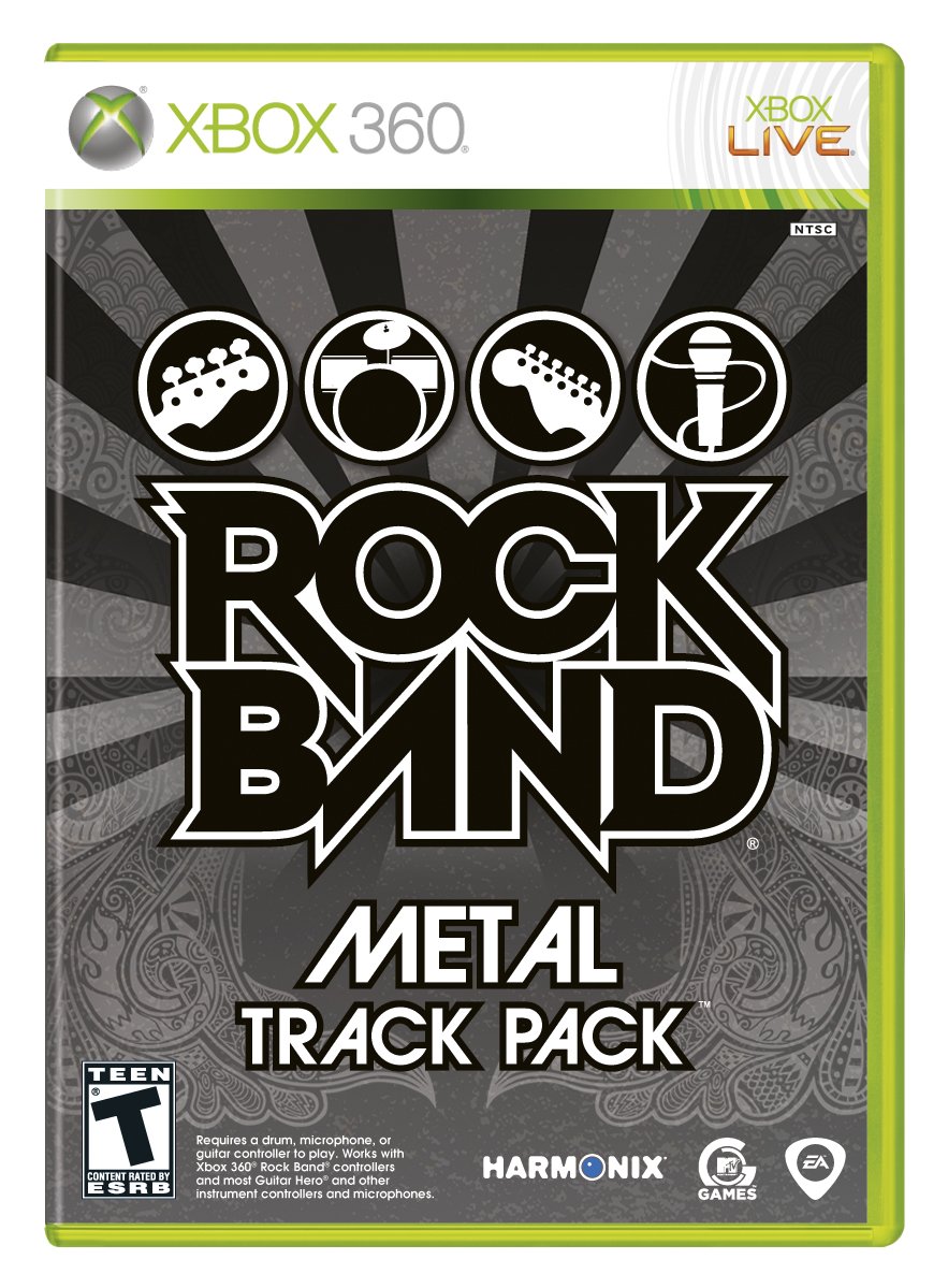 Rock Band Metal Track Pack