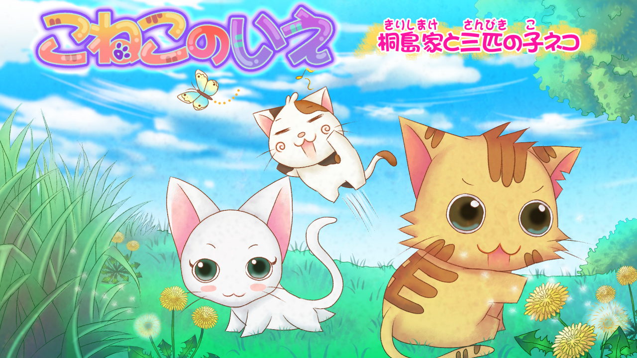 こねこのいえ 桐島家と三匹の子ネコ