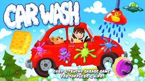 Car Wash - 洗車 幼児と子供のための車とトラックのガレージゲーム