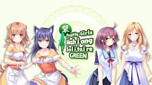 Pretty Girls Mahjong Solitaire - Green