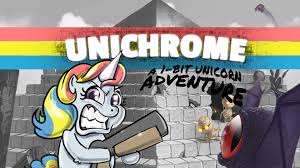 Unichrome： A 1-Bit Unicorn Adventure