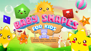 Baby Shapes for Kids - Puzzle，Animal，Funny， Parent，Coloring，Farm Simulator Games
