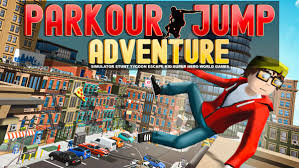 Parkour Jump Adventure - Simulator Stunt Tycoon Escape Kid Super Hero World Games