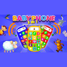Baby Phone 3 in 1 for Kids， Puzzle， Animal， Funny， Parent， Coloring