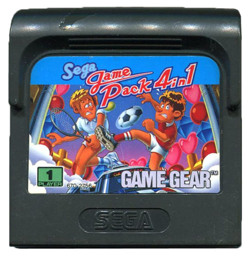 Sega Game Pack 4 in 1