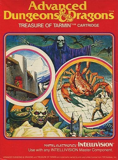 Advanced Dungeons & Dragons Treasure of Tarmin