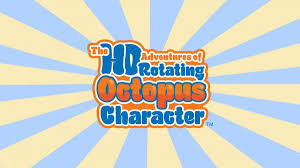 The HD Adventures of Rotating Octopus Character
