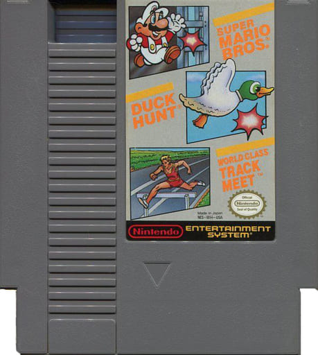 3-in-1 Super Mario Bros.／Duck Hunt／World Class Track Meet