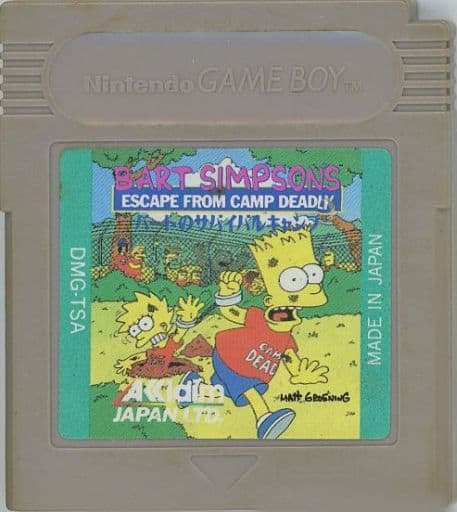 バートのサバイバルキャンプ